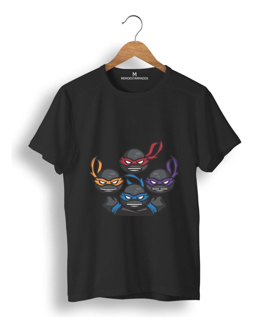 Remera: Tortugas Ninjas 01 Memoestampados - Imagen 4