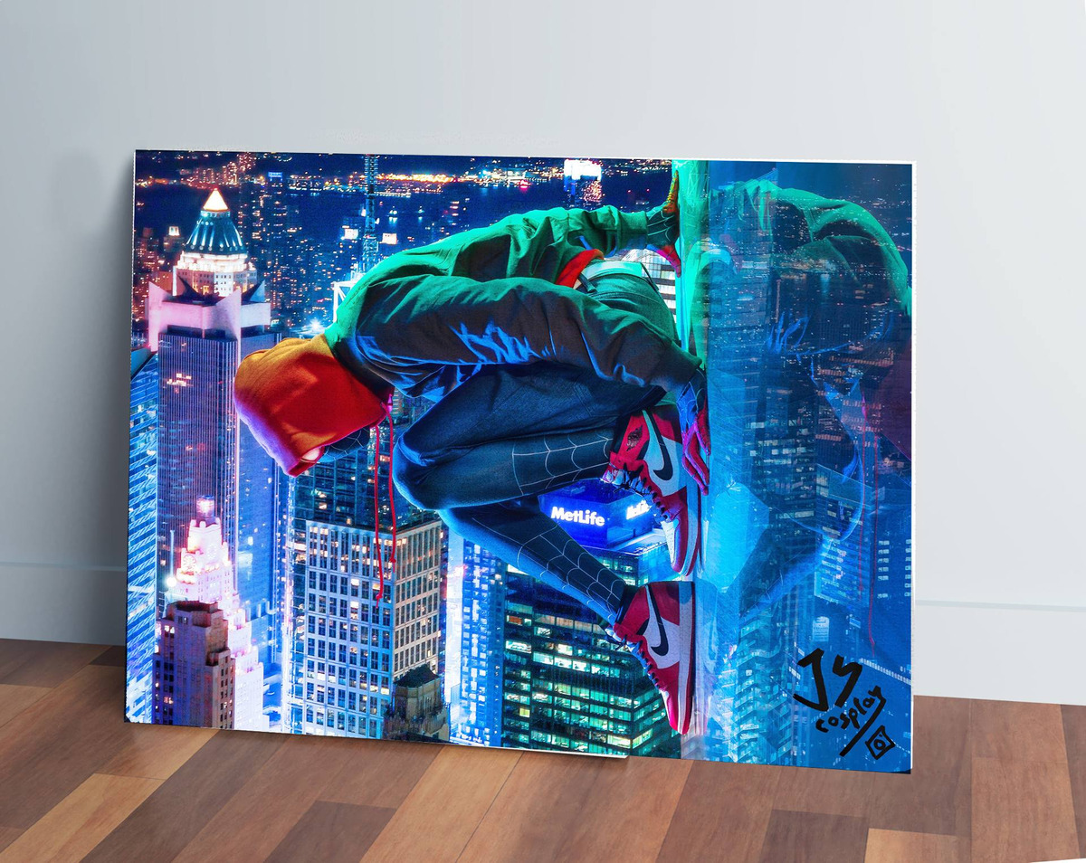 Cuadro 220 Marvel Spider-man 40x53 Mdf Memoestampados - Imagen 2