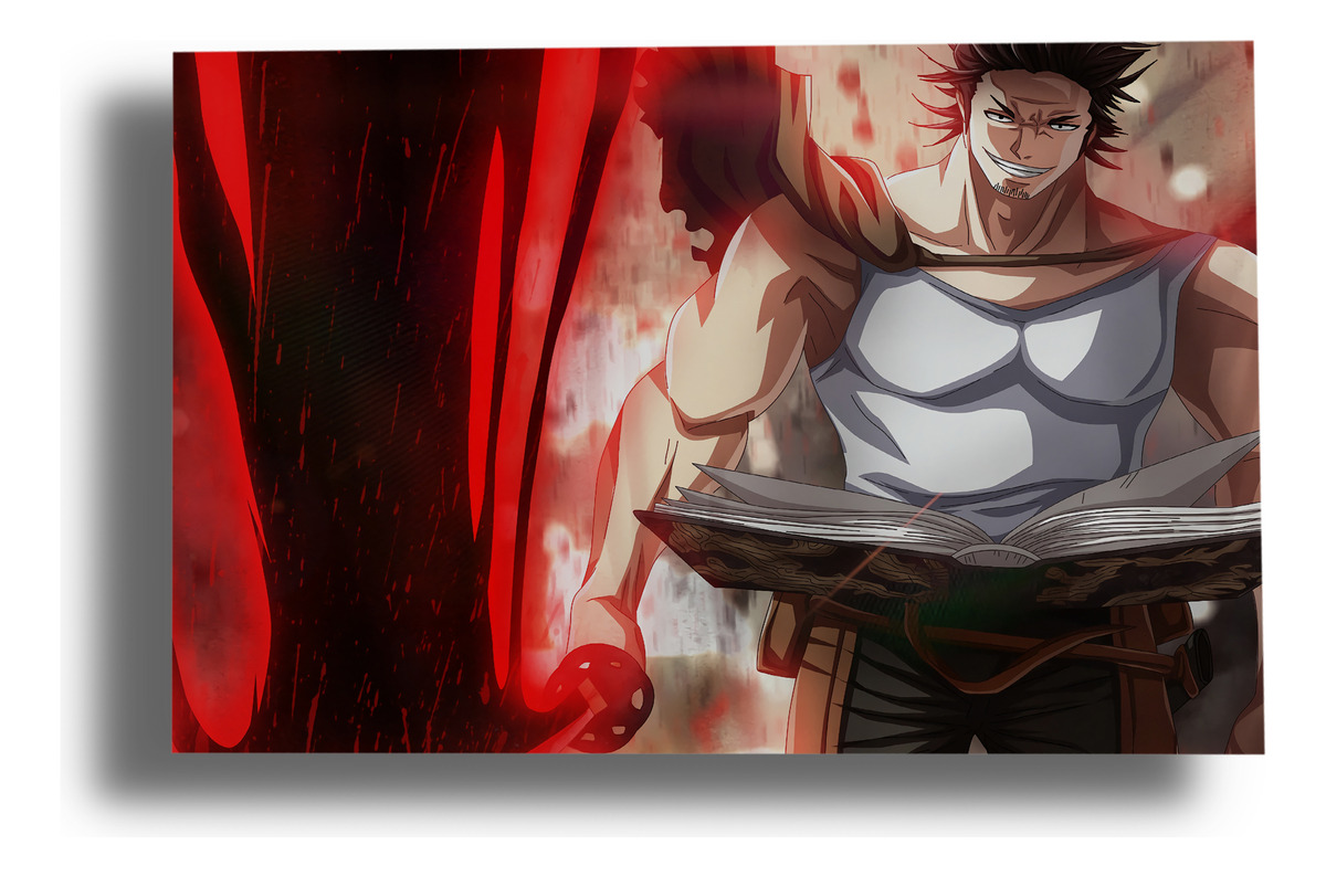Cuadro Black Clover 560 40x53 Mdf Memoestampados