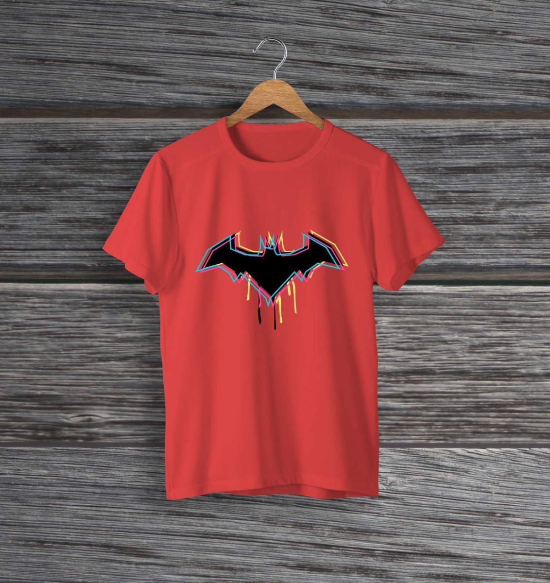 Remera Batman Logo Colores Memoestampados - Imagen 23