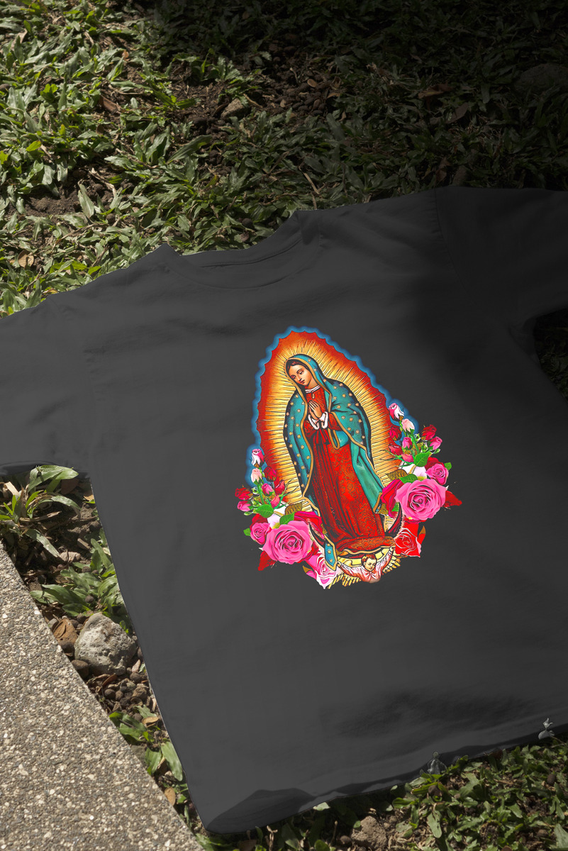 Remera: Virgen De Guadalupe Memoestampados - Imagen 4