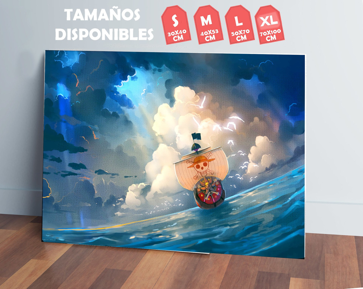 Cuadro 291 One Piece 7 50x70 Mdf Memoestampados - Imagen 3