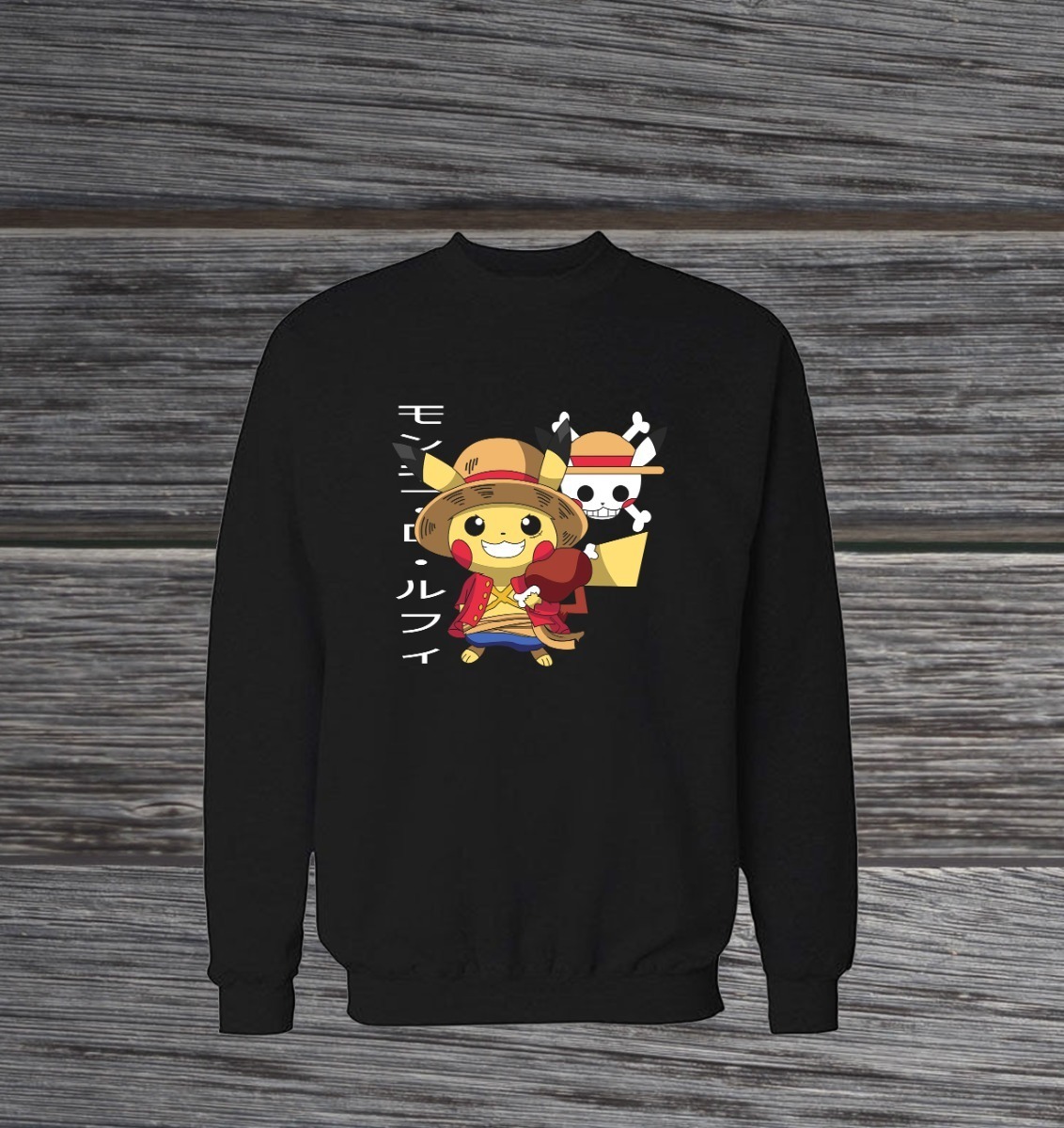 Buzo: Luffy Picachu Memoestampados - Imagen 3