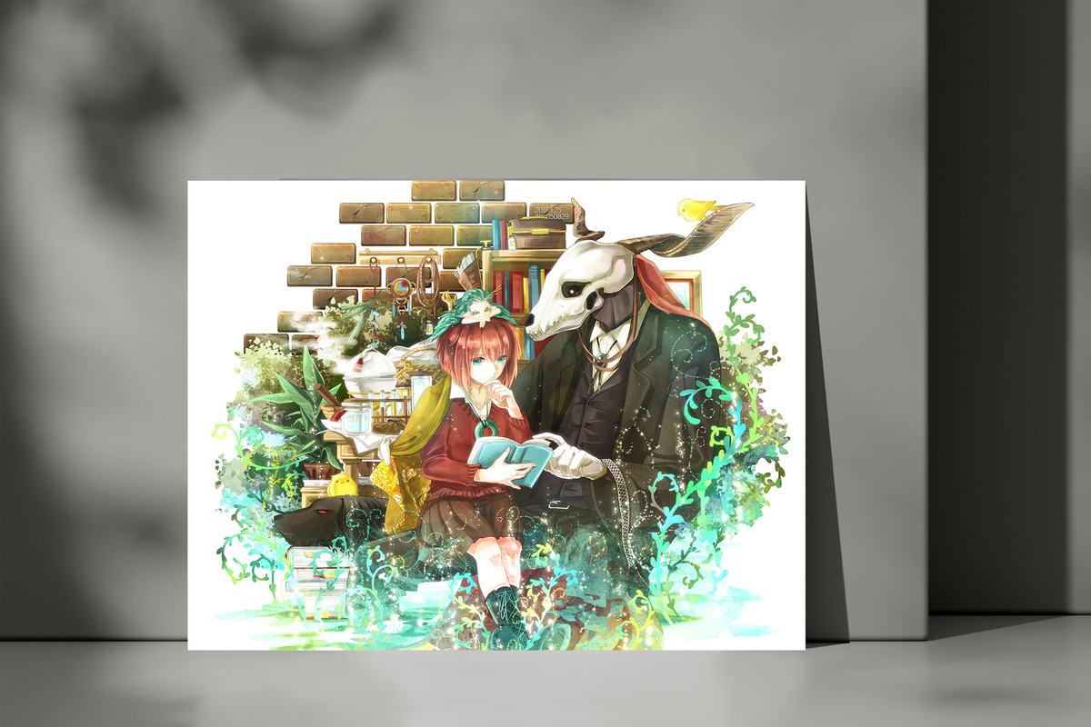 Cuadro Ancient Magus' Bride 436 30x40 Mdf Memoestampados - Imagen 3