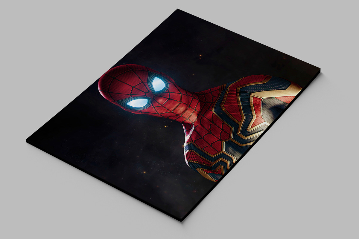 Cuadro Spiderman Marvel 599 70x100 Mdf Memoestampados - Imagen 2