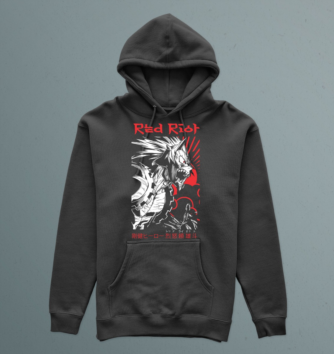 Canguro Red Riot Anime Memoestampados - Imagen 2