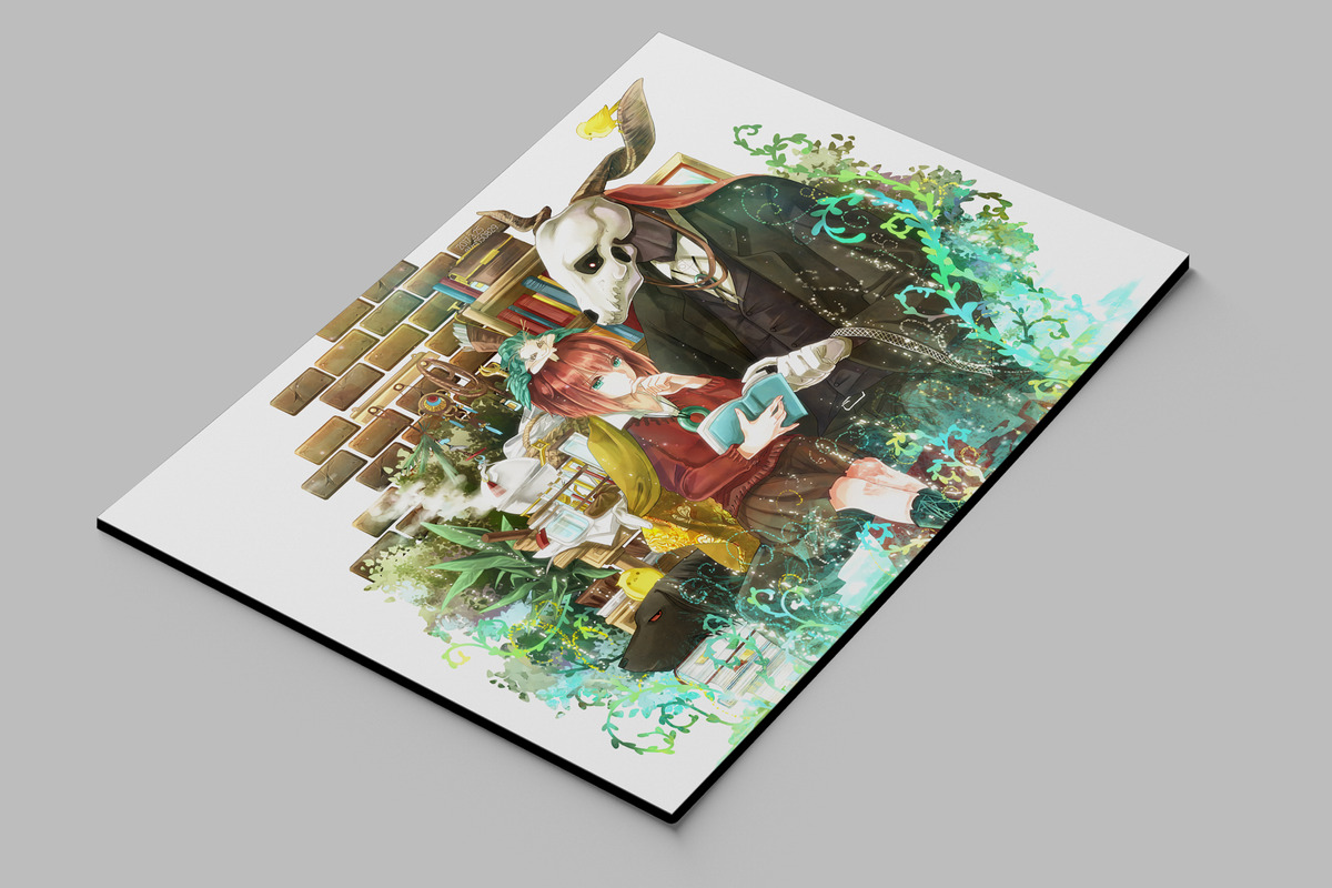 Cuadro Ancient Magus' Bride 436 30x40 Mdf Memoestampados - Imagen 2