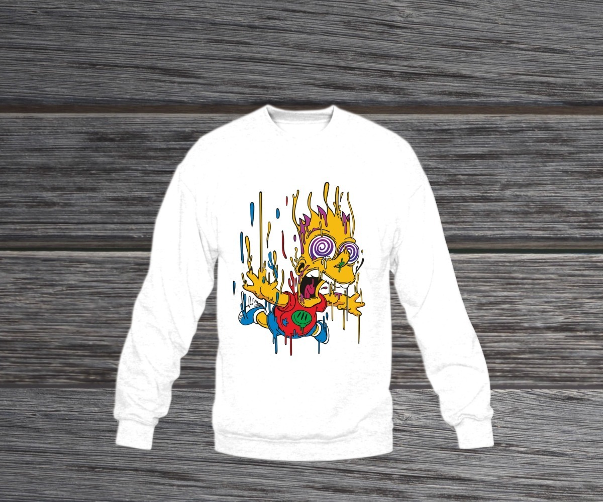 Buzo: Bart Simpsons Dibujo Memoestampados - Imagen 9