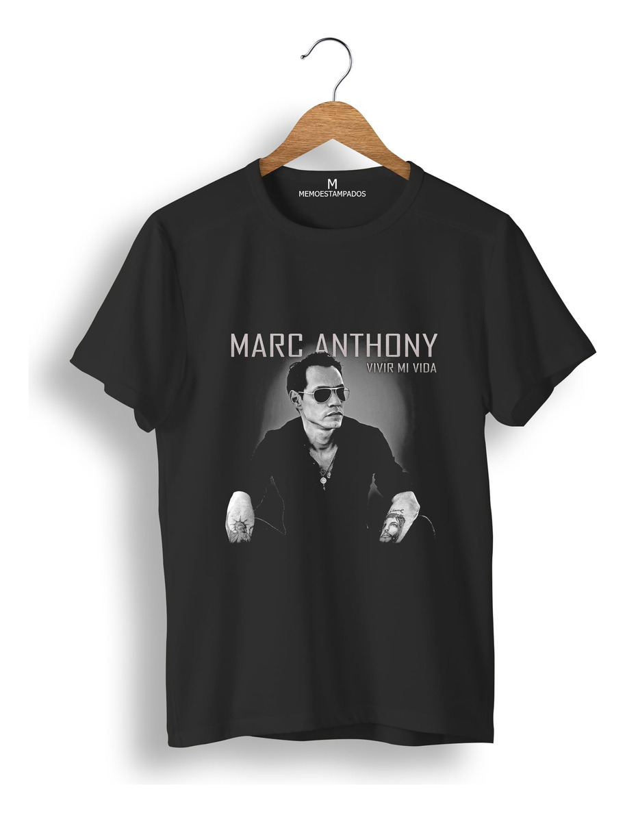 Remera: Marc Anthony Vivir La Vida Memoestampados - Imagen 4