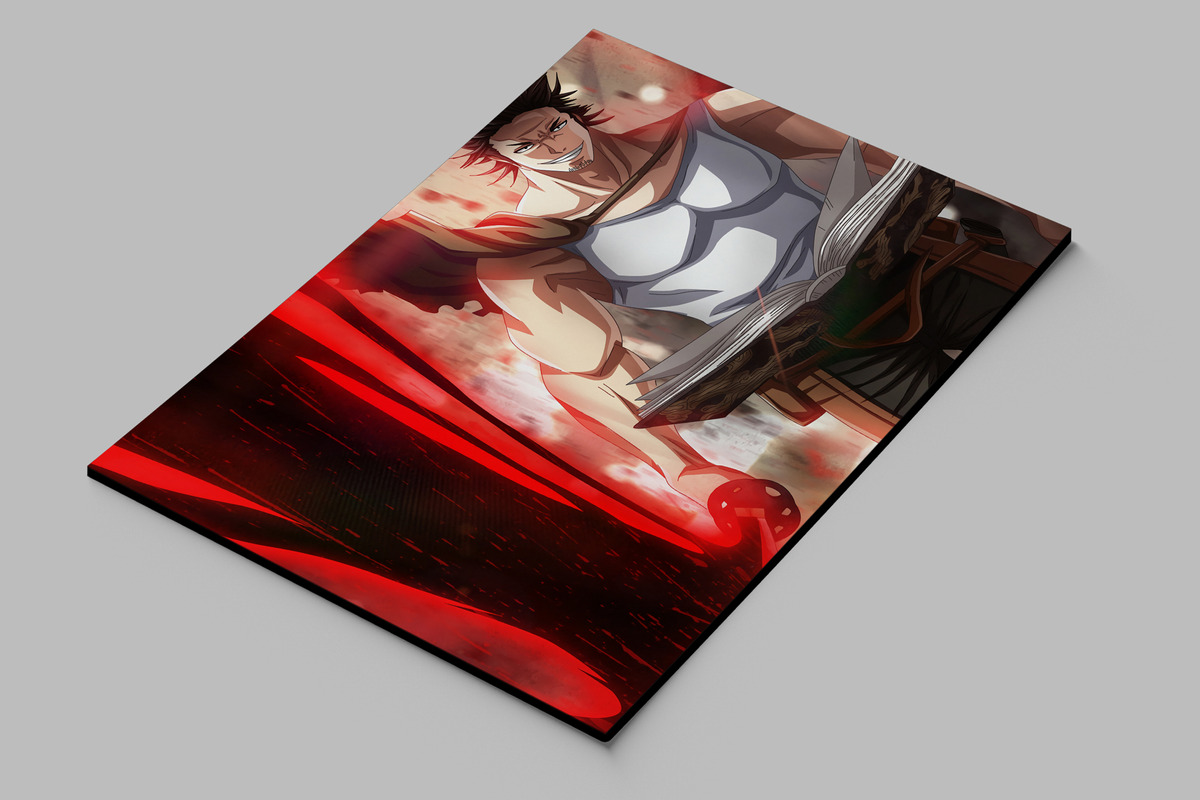 Cuadro Black Clover 560 40x53 Mdf Memoestampados - Imagen 2