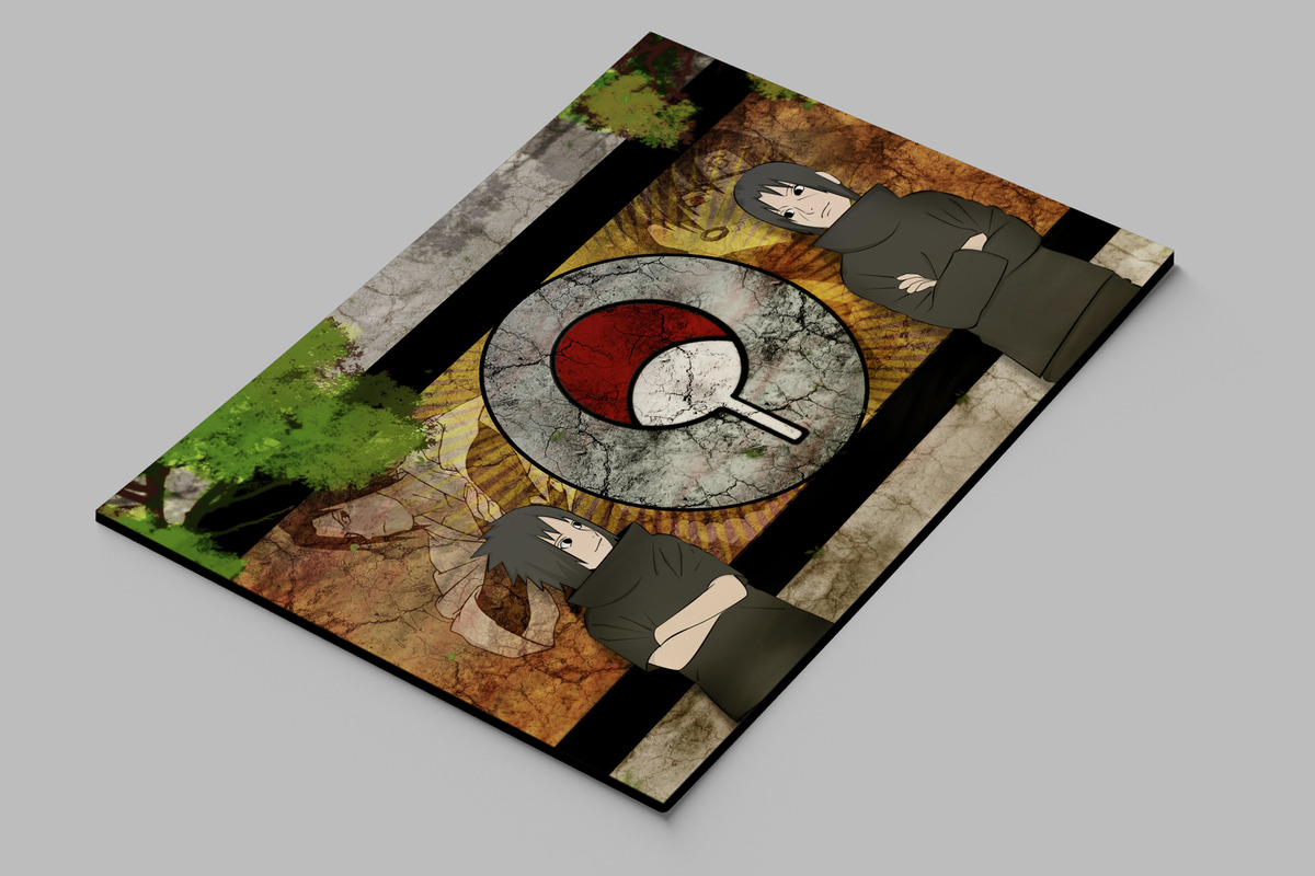 Cuadro Naruto 452 40x53 Mdf Memoestampados - Imagen 2