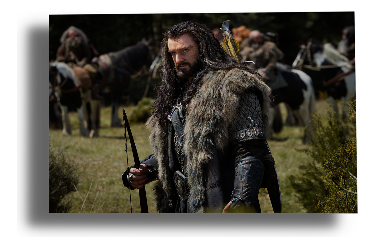 Cuadro The Hobbit 342 50x70 Lienzo Memoestampados