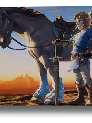Cuadro Zelda Link 375 70x100 Mdf Memoestampados