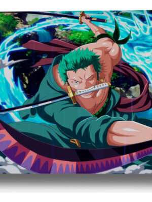 Cuadro 242 One Piece, Roronoa Zoro 40x53 Mdf Memoestampados