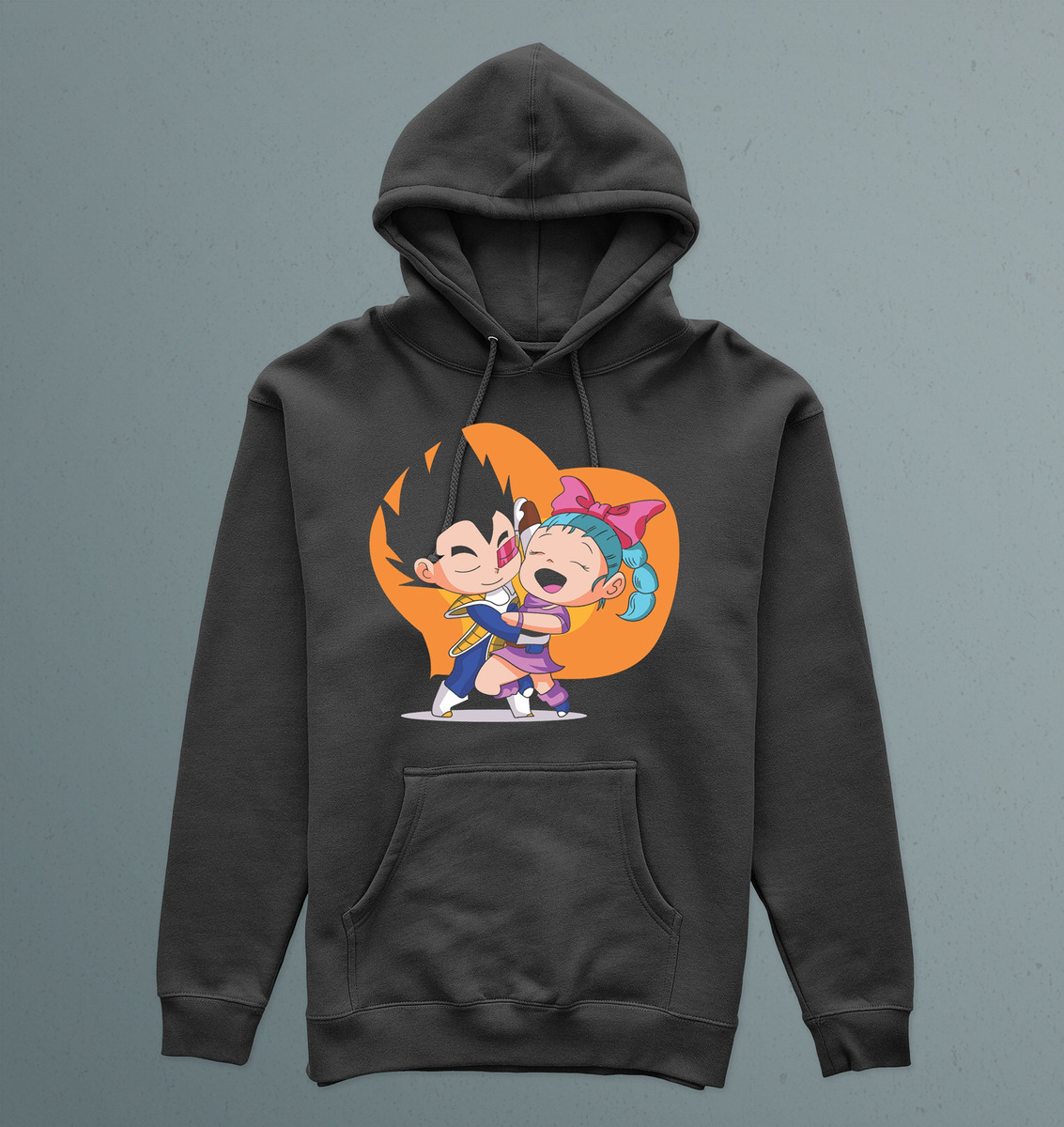 Canguro Vegeta _ Bulma Love Memoestampados - Imagen 4