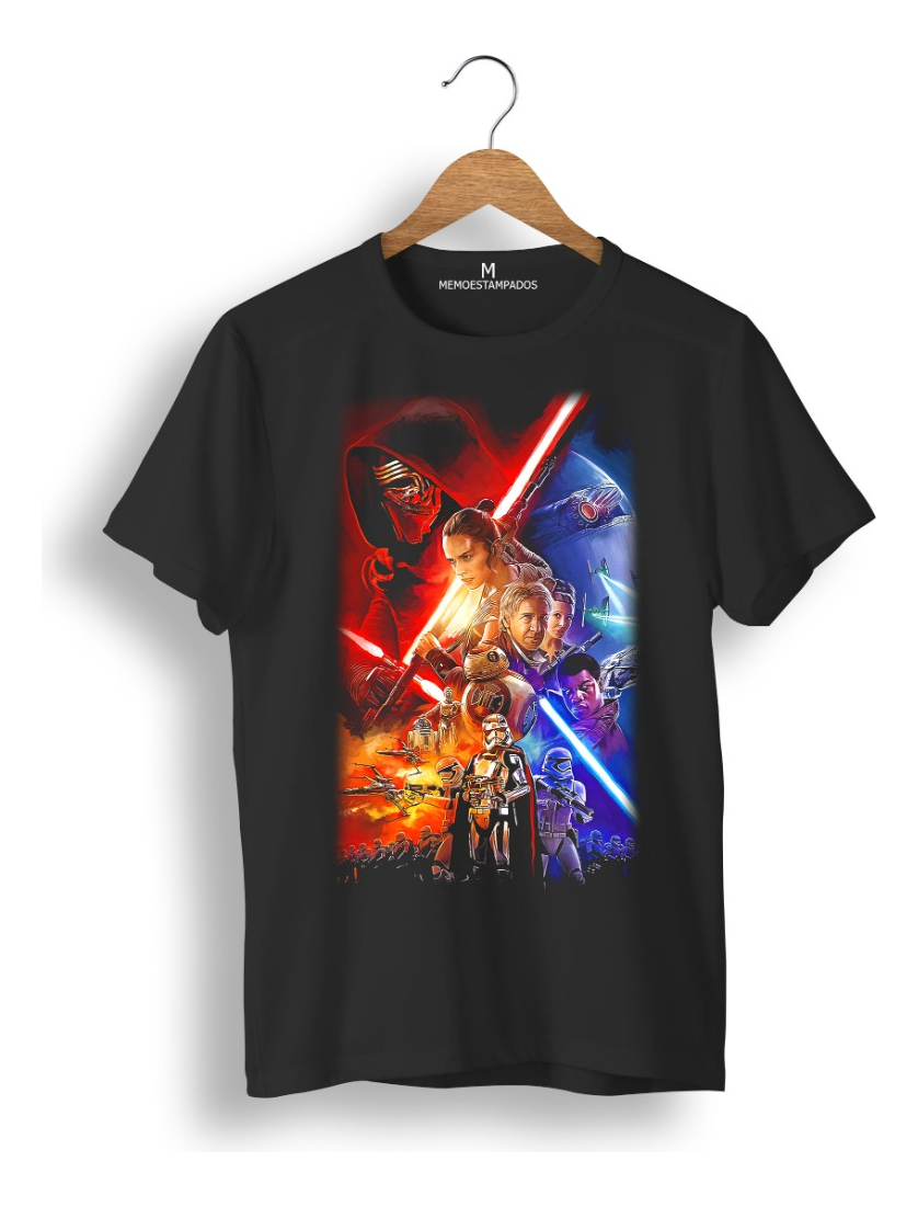 Remera: Star Wars 02 Memoestampados - Imagen 4