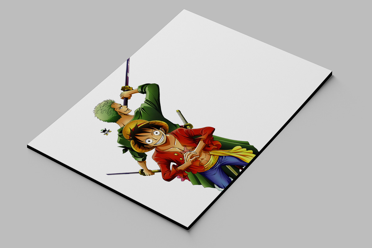 Cuadro 223 One Piece 40x53 Mdf Memoestampados - Imagen 2