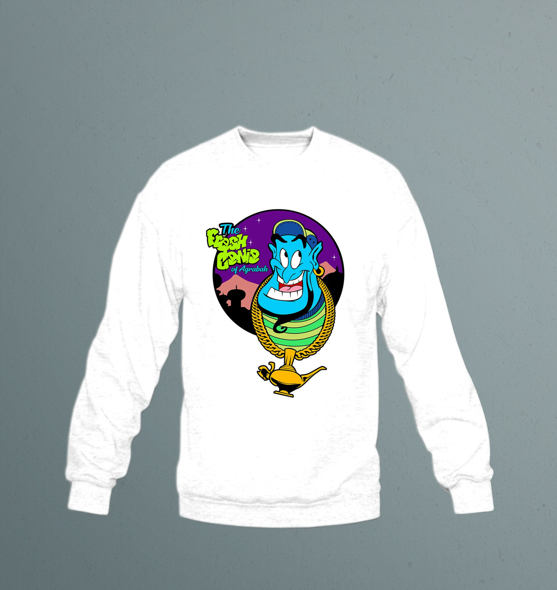 Buzo The Fresh Genie Of Agrabah Memoestampados - Imagen 11
