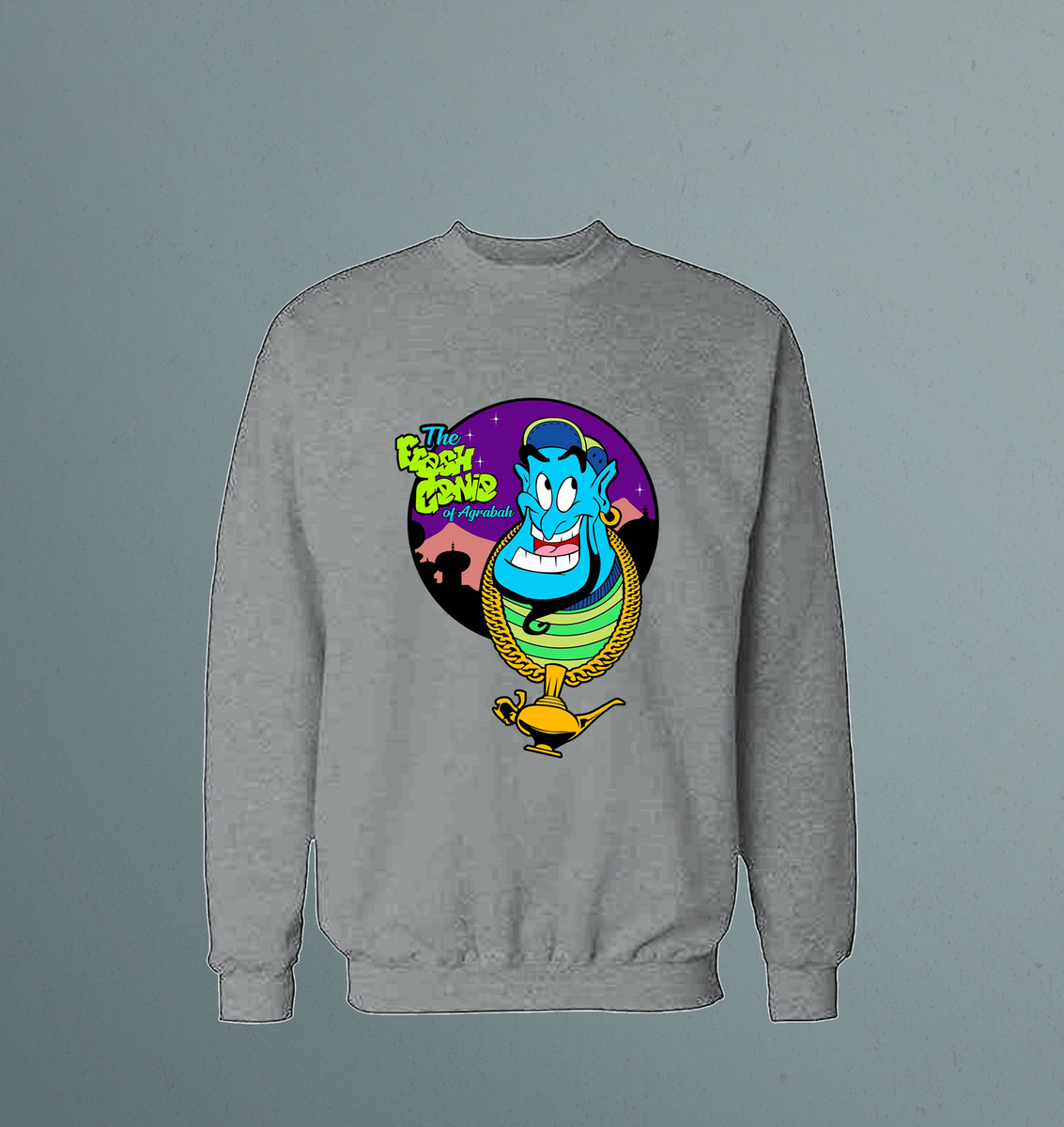 Buzo The Fresh Genie Of Agrabah Memoestampados - Imagen 7