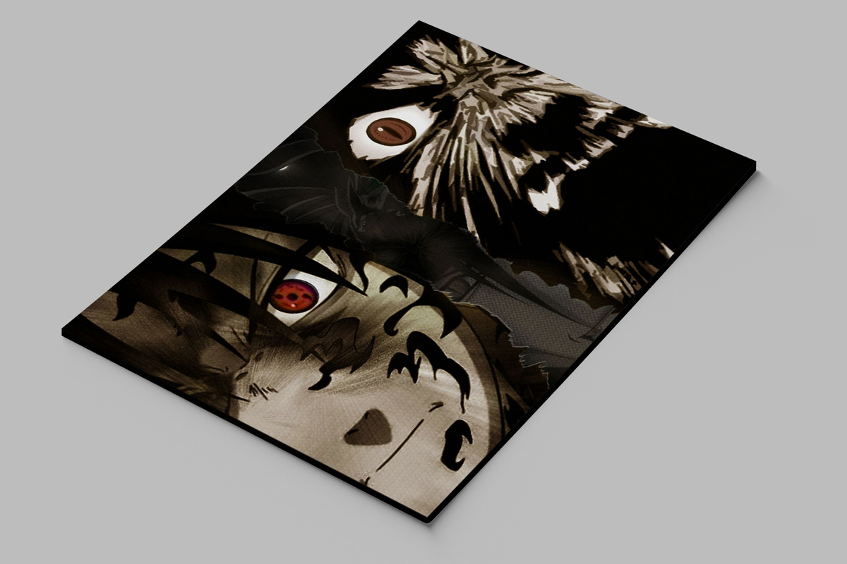 Cuadro Naruto 453 70x100 Mdf Memoestampados - Imagen 2