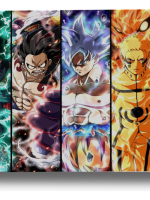 Cuadro Dragon Ball , Crossover 63 40x53 Mdf Memoestampados