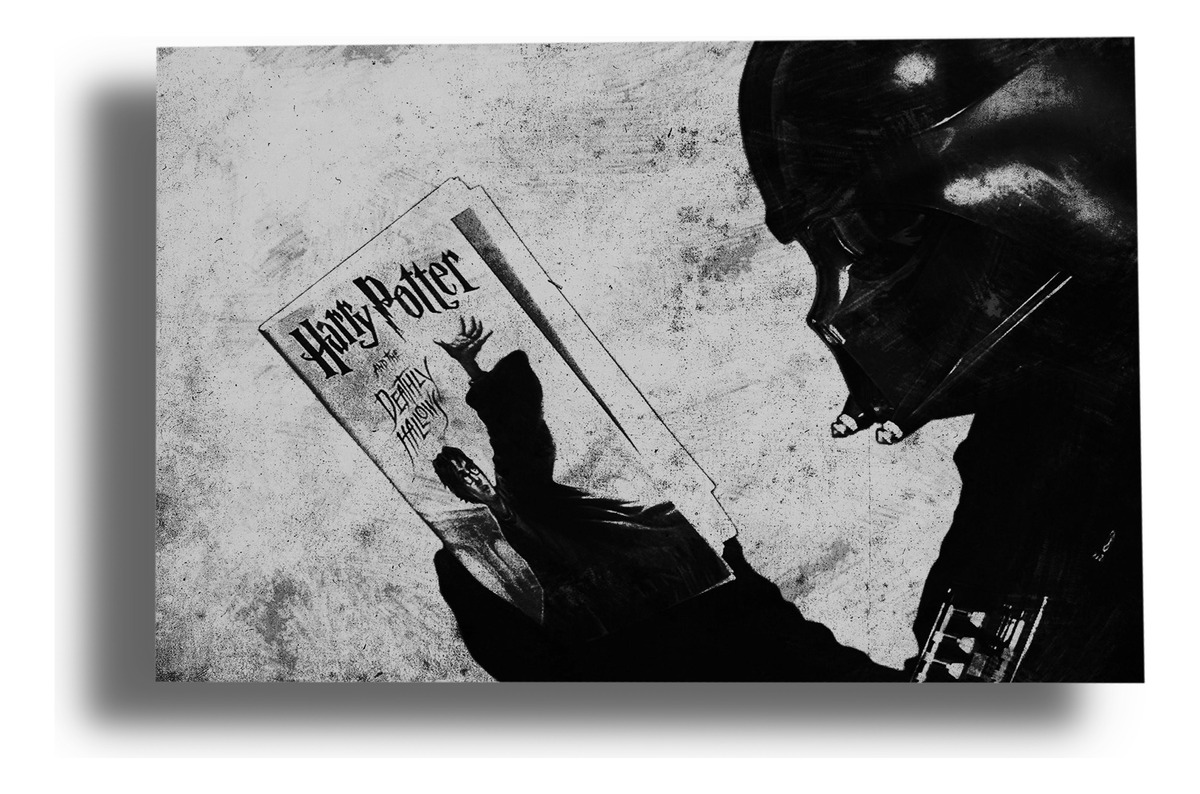Cuadro Harry Potter, Star Wars 22 40x53 Mdf Memoestampados