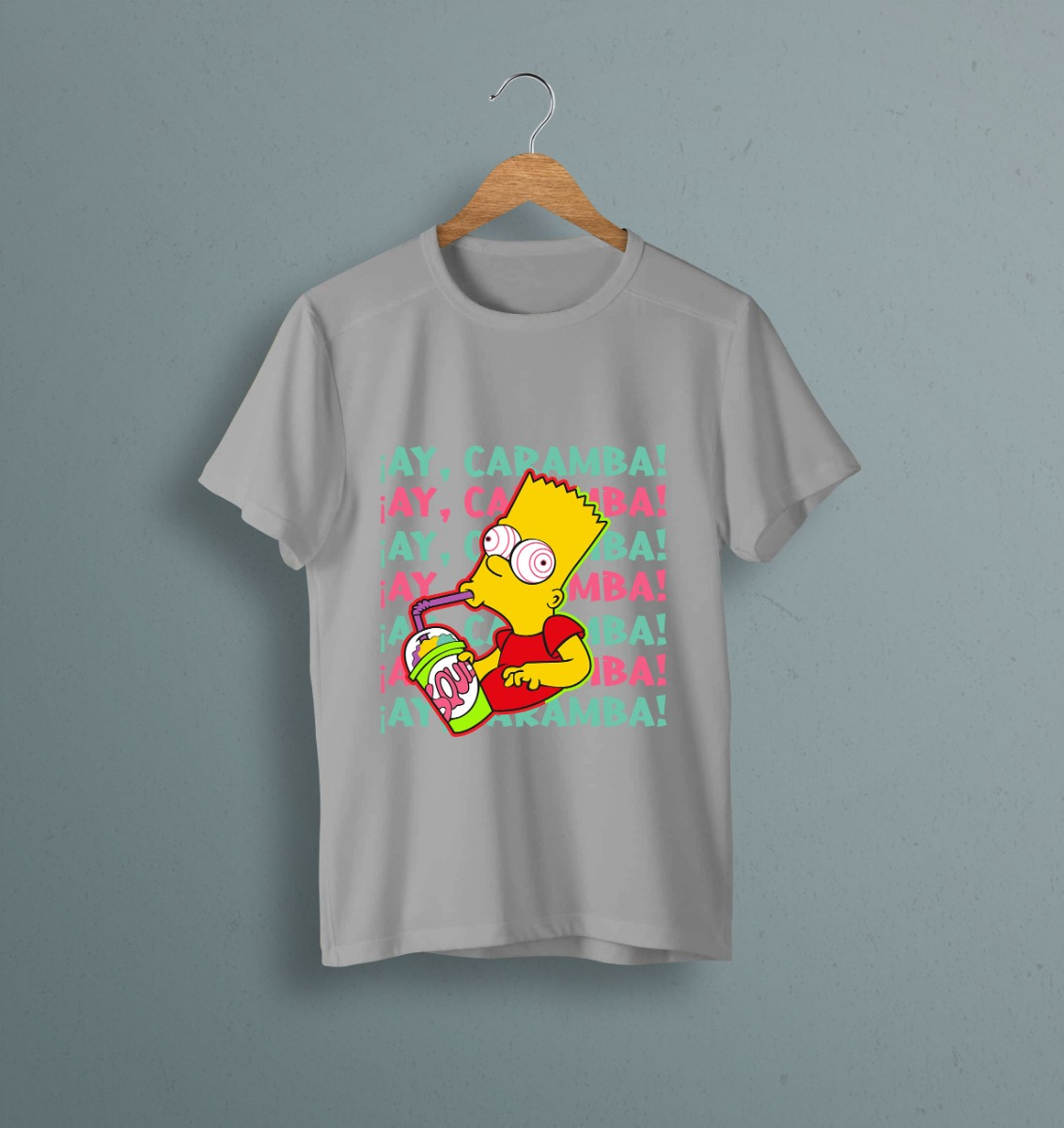 Remera: Bart Ay Caramba Memoestampados - Imagen 21