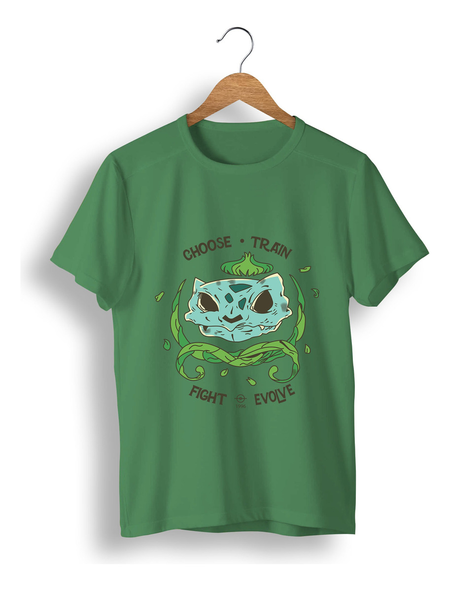 Remera: Bulbasaur Skull Memoestampados - Imagen 16