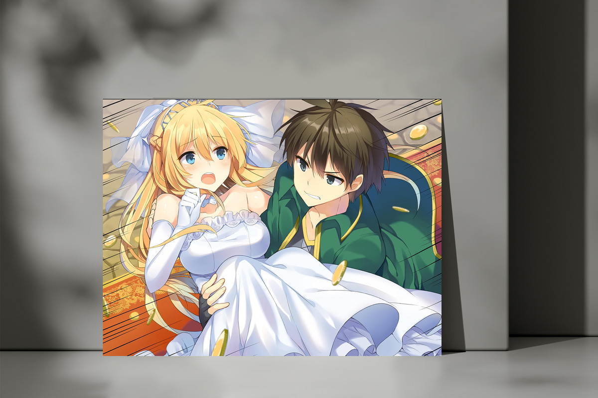 Cuadro Darkness Kazuma Satou 163 70x100 Mdf Memoestampados - Imagen 3