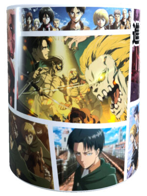 Taza Personalizada Diseño Shingeki No Kyojin T375