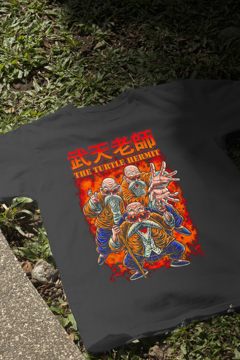 Remera: Roshi The Turtle Memoestampados - Imagen 3