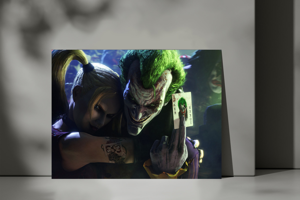 Cuadro Joker Guason 585 70x100 Mdf Memoestampados - Imagen 3