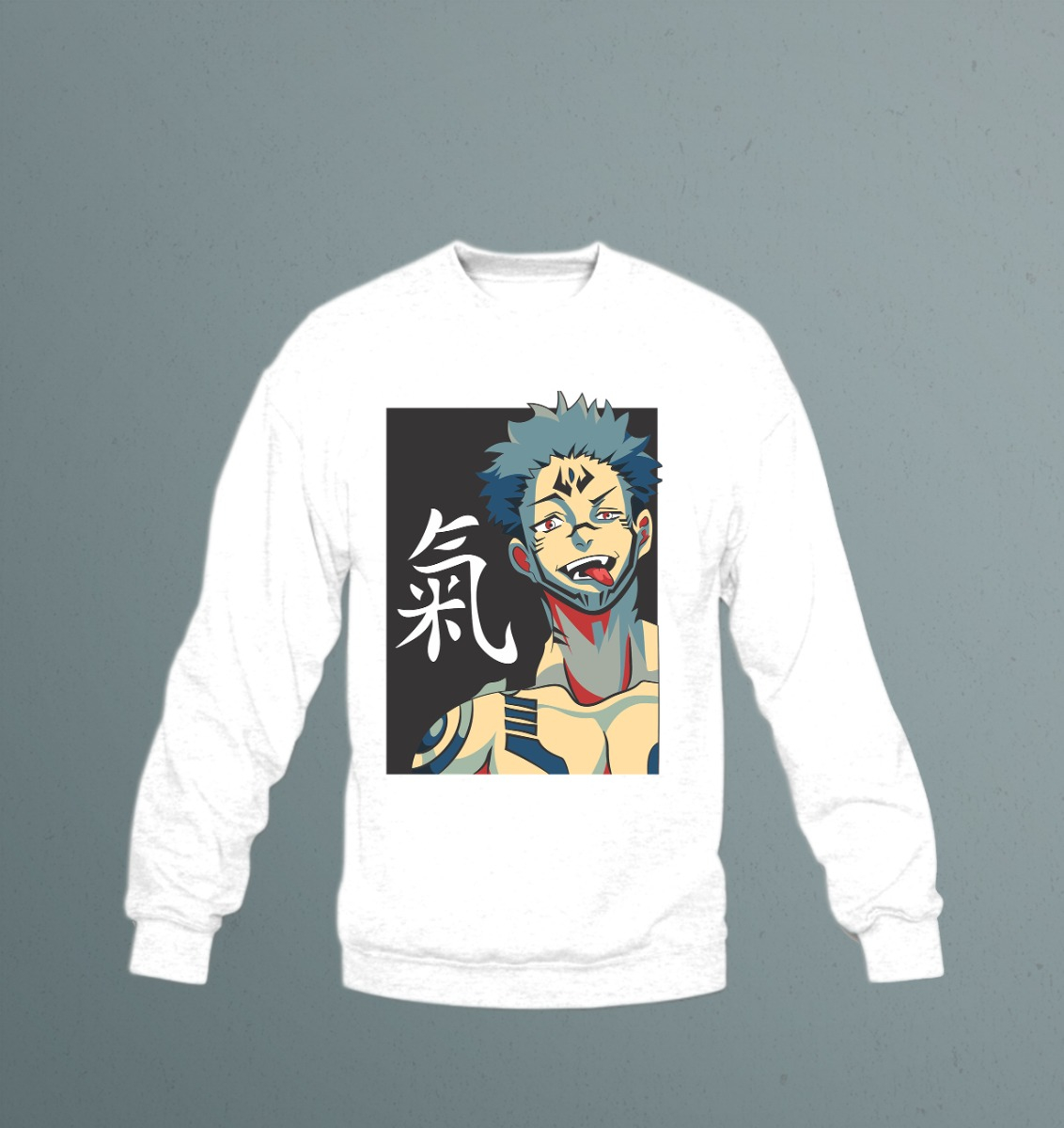Buzo Sakuna Jujutsu Memoestampados - Imagen 8