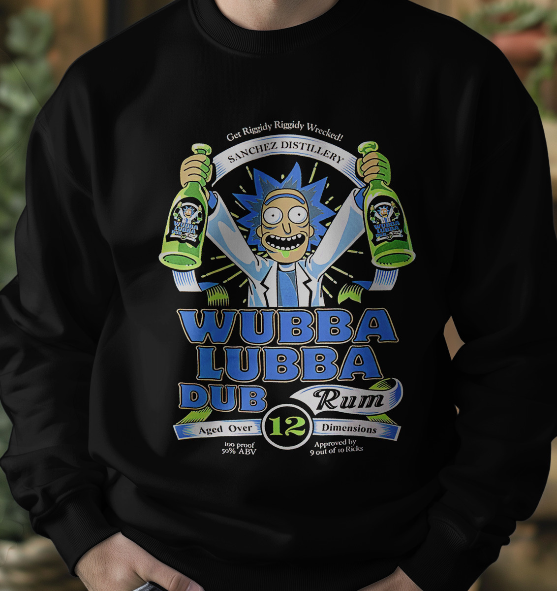 Buzo Rick Wubba Lubba Memoestampados - Imagen 3