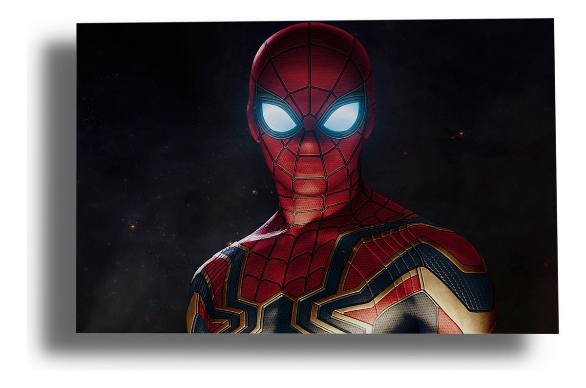 Cuadro Spiderman Marvel 599 40x53 Mdf Memoestampados