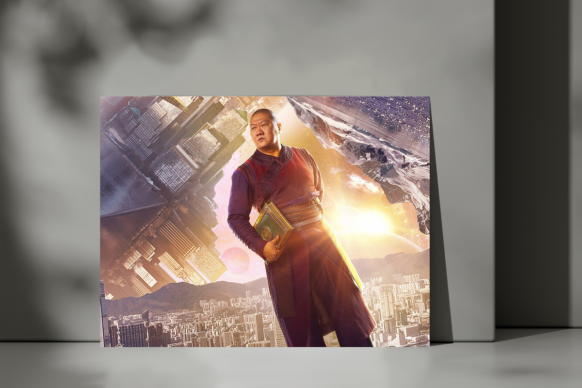 Cuadro Wong Doctor Strange 94 70x100 Mdf Memoestampados - Imagen 3