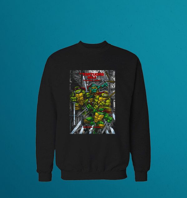 Buzo Tortugas Ninjas Clásico Memoestampados - Imagen 3