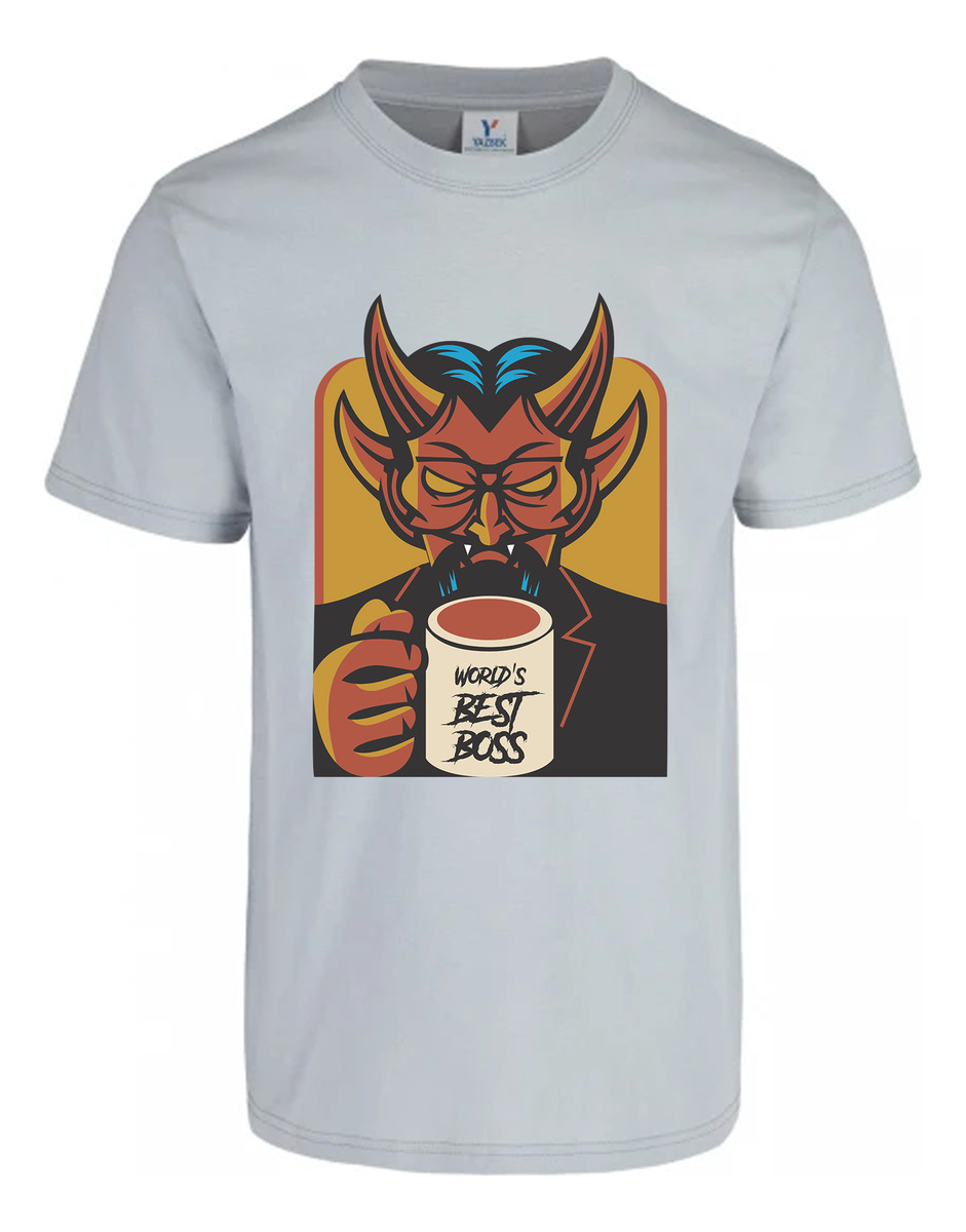 Remera: Worlds Best Boss Memoestampados - Imagen 15