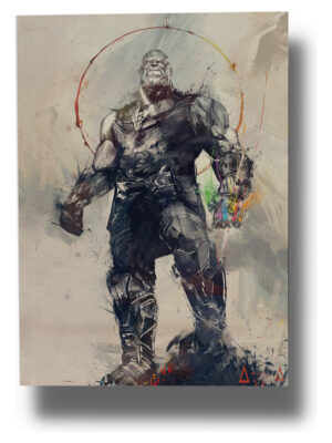Cuadro 294 Avengers 50x70 Mdf Memoestampados