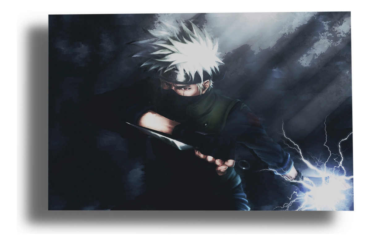 Cuadro Kakashi Hatake Naruto 587 70x100 Mdf Memoestampados