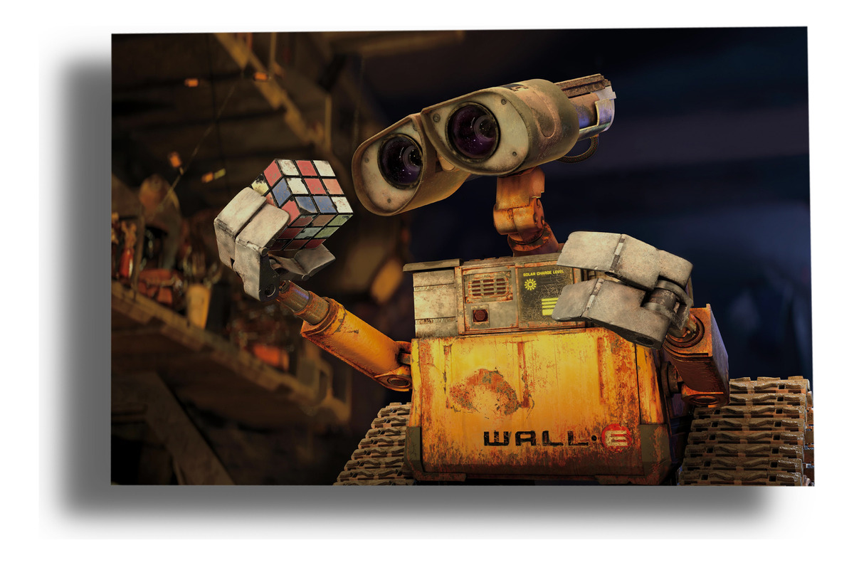 Cuadro Wall·e 428 30x40 Mdf Memoestampados