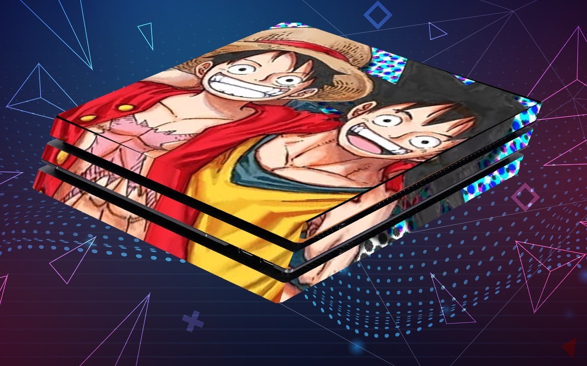 Skin Vinilo One Piece Para Ps4 Pro - Imagen 2