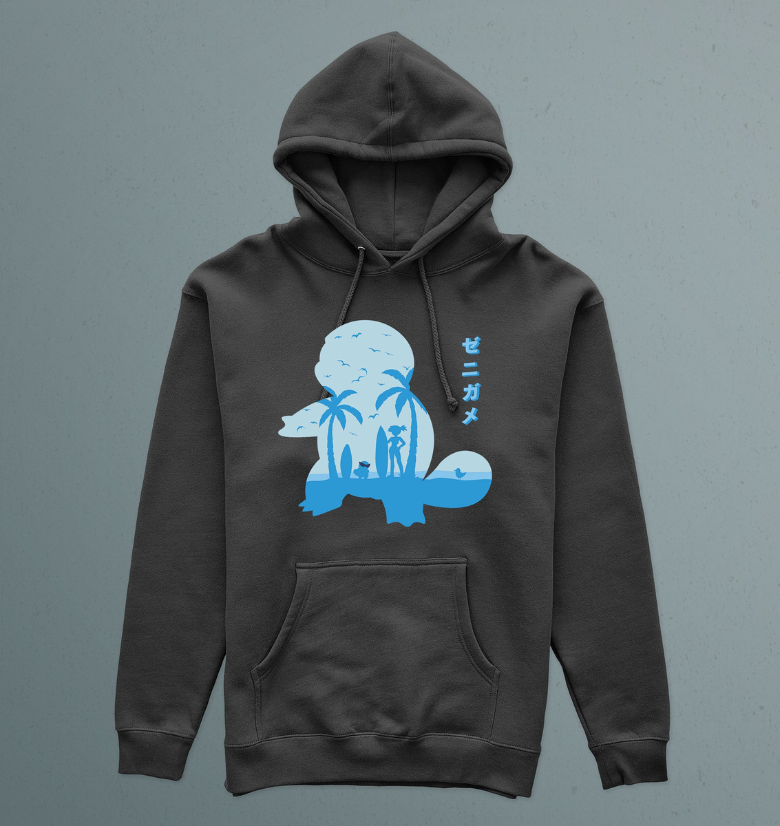 Canguro Squirtle Silueta 01 Memoestampados - Imagen 2
