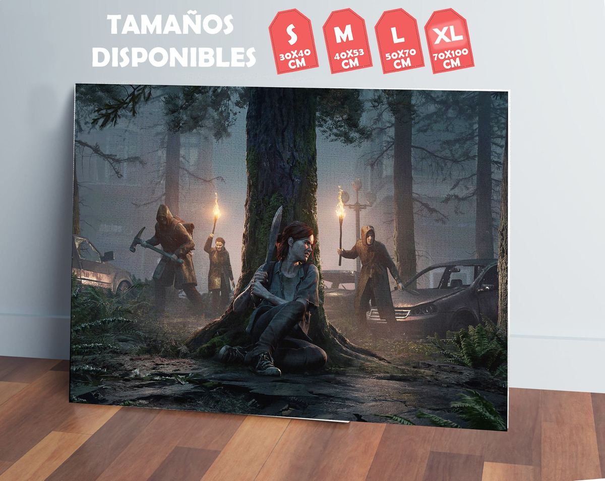 Cuadro 237 The Last Of Us Parte 2 30x40 Mdf Memoestampados - Imagen 3