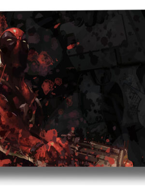 Cuadro Deadpool 566 70x100 Mdf Memoestampados