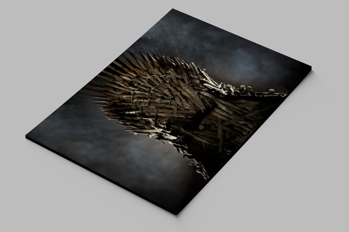 Cuadro Juego De Tronos 527 50x70 Mdf Memoestampados - Imagen 2