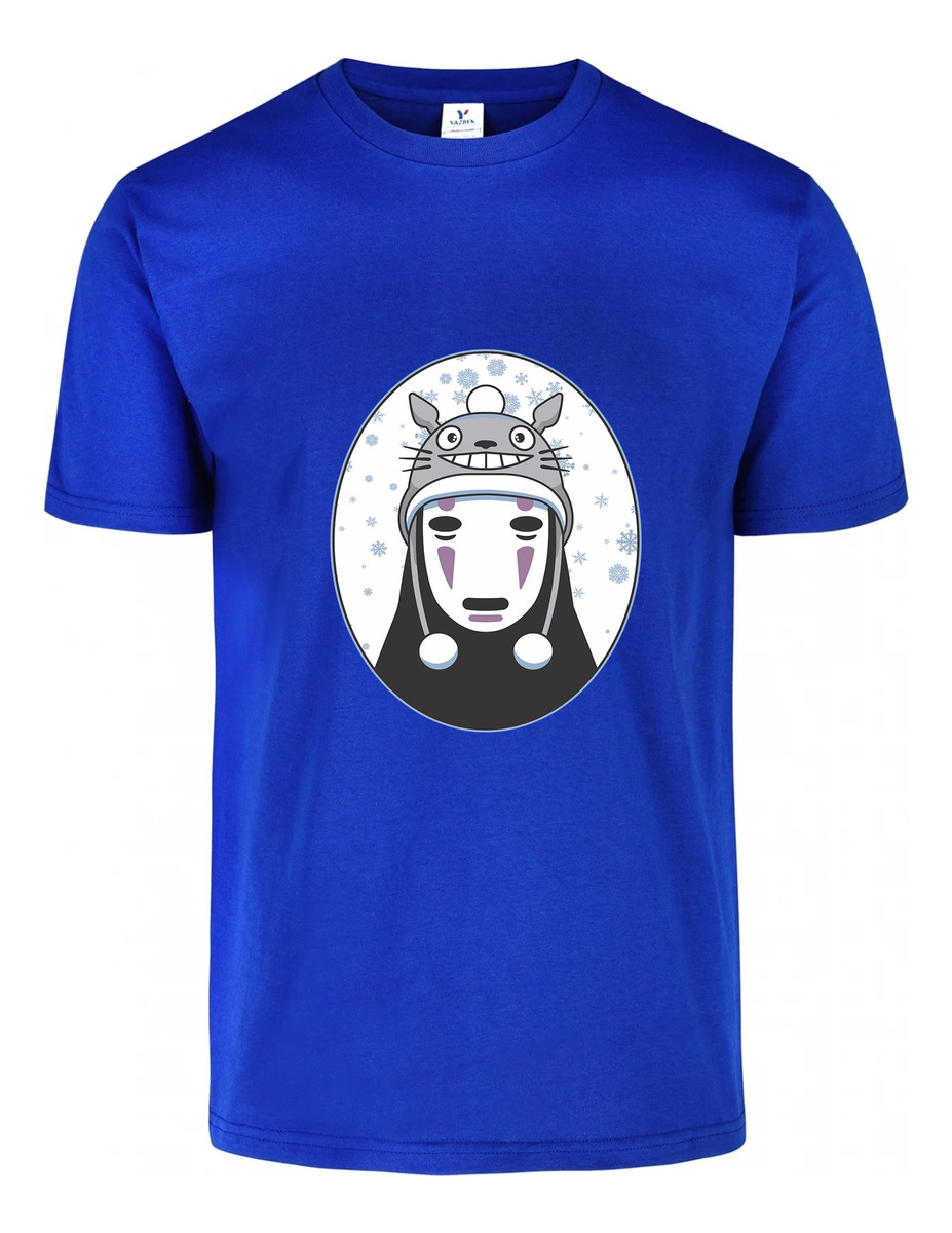 Remera No Face Totoro Hat Memoestampados - Imagen 2
