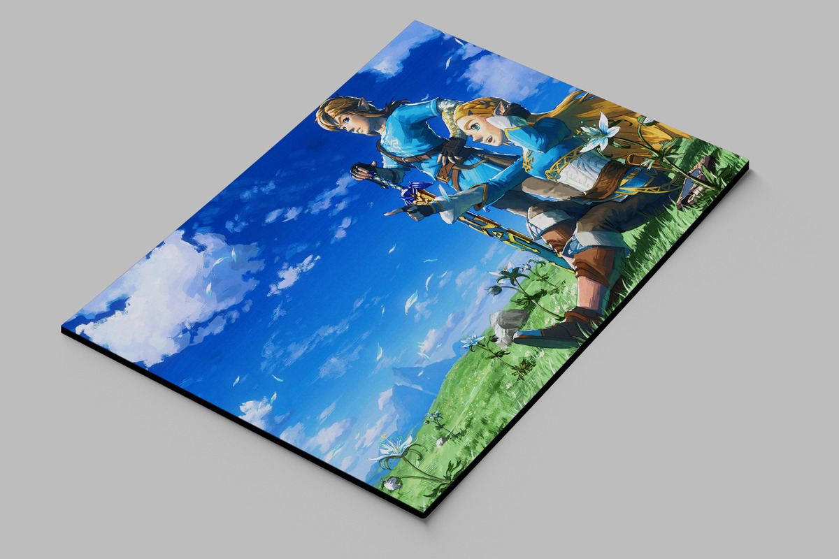 Cuadro Zelda 385 40x53 Mdf Memoestampados - Imagen 2