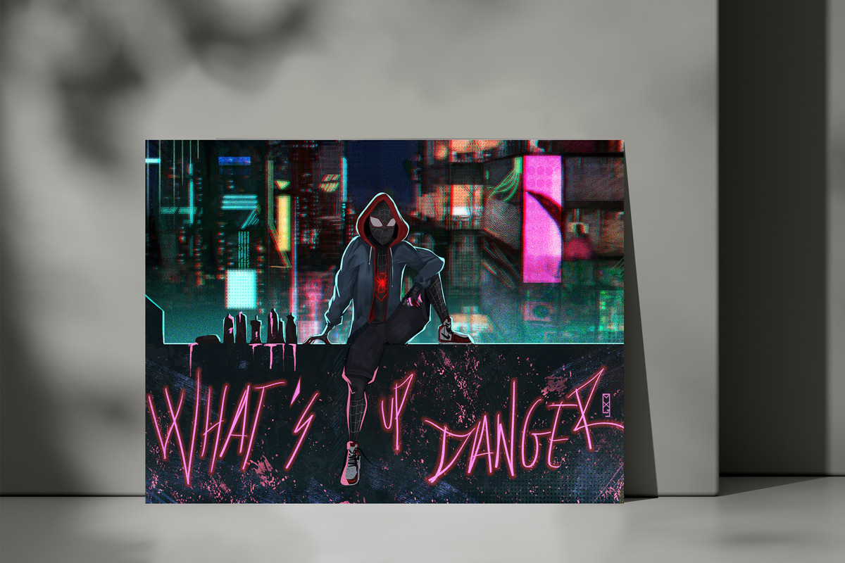 Cuadro Spider-man 393 70x100 Mdf Memoestampados - Imagen 3