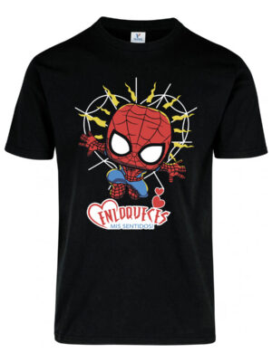Remera Regalos San Valentin, Spider Love Precio Por 2 Uni